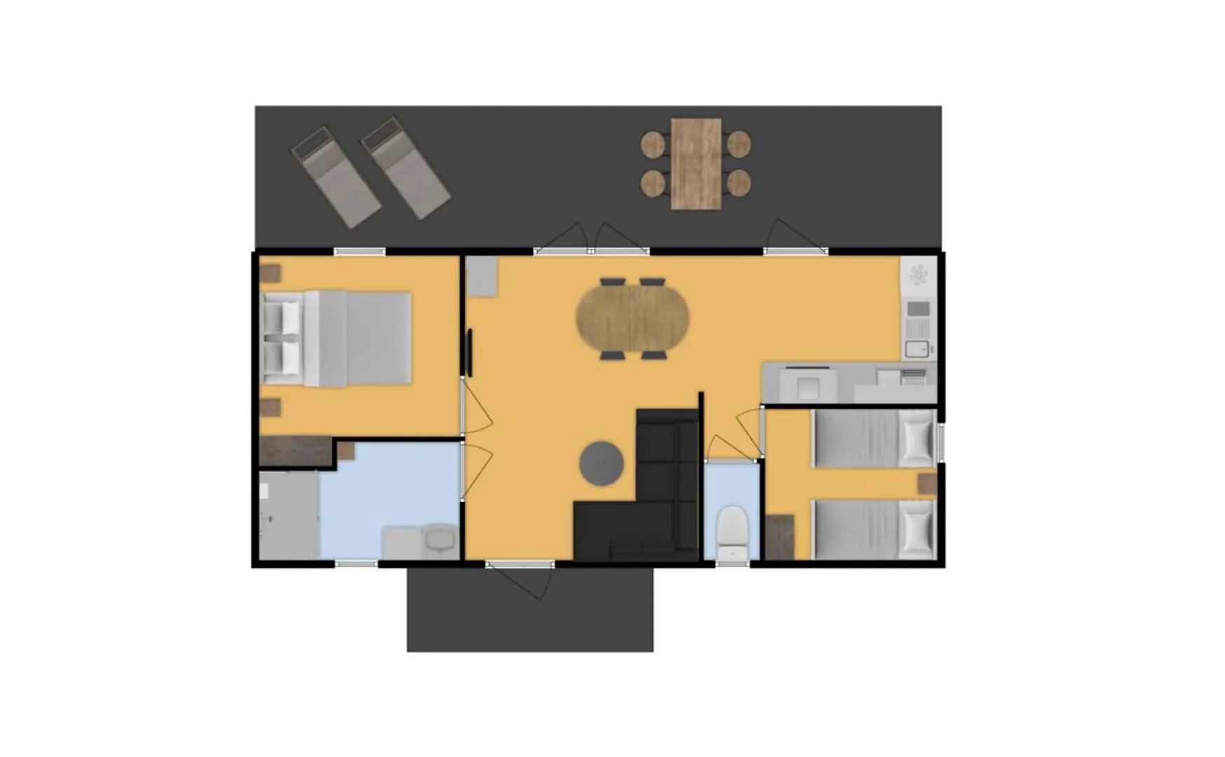 ****  Camping RCN Belledonne Le Bourg-dʼOisans Frankrijk